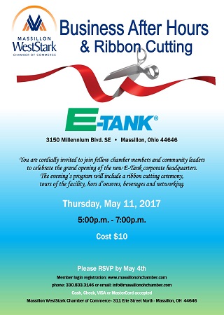 Business After Hours & Ribbon Cutting E Tank