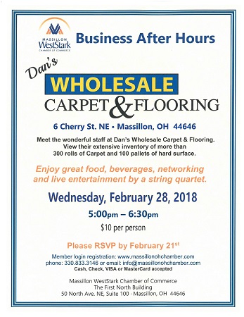Business After Hours Dan's Wholesale Carpet & Flooring